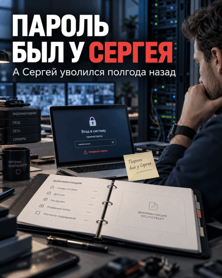 Пароль был у Сергея
